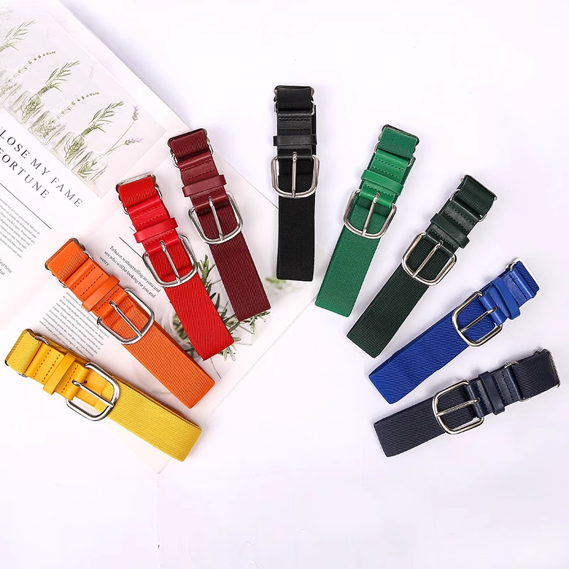 Custom Classic Baseball Belt – Multiple Colors | BuyFootballJersey