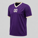 Unofficial Custom Mesh Fan Jersey – Plum / Cream – Personalized Name, Number & Logo – Not Licensed