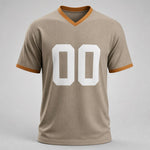 Unofficial Custom Mesh Fan Jersey – Stone / Copper – Personalized Name, Number & Logo – Not Licensed