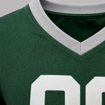 Unofficial Custom Mesh Fan Jersey – Forest / Fog – Personalized Name, Number & Logo – Not Licensed