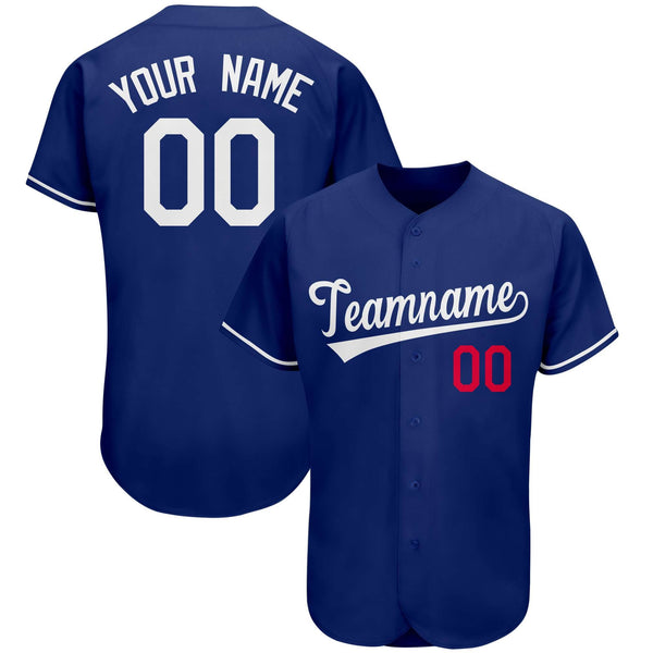 Custom Royal Team Classic Style Baseball Jersey | BuyFootballJersey