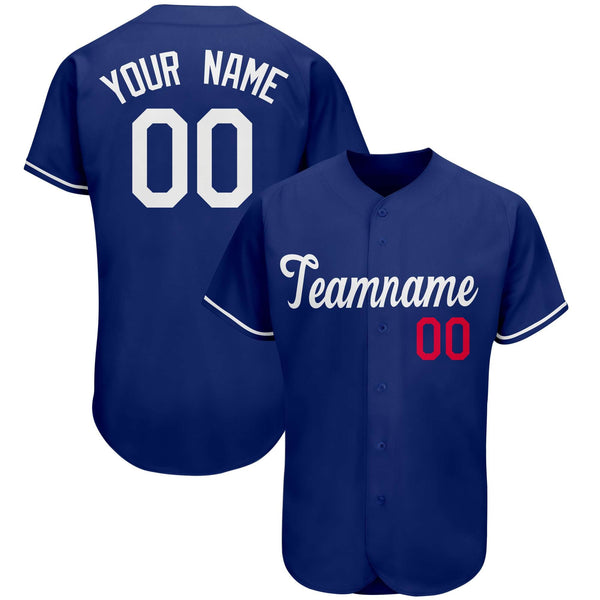 Custom Royal Team Classic Style Baseball Jersey | BuyFootballJersey