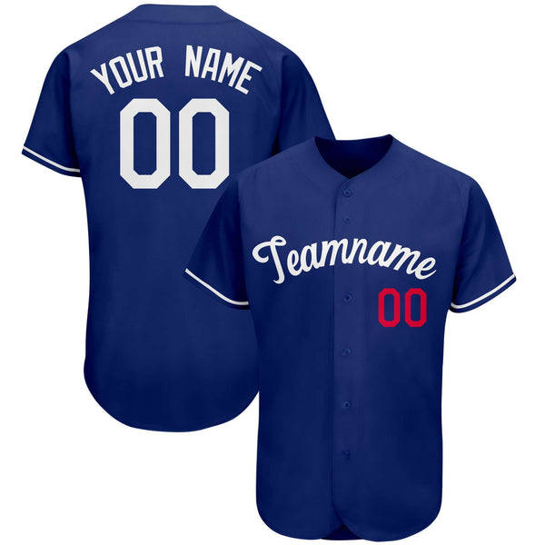 Custom Royal Team Classic Style Baseball Jersey | BuyFootballJersey