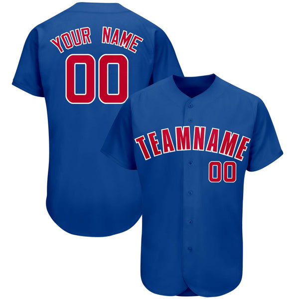 Custom Royal Team Classic Style Baseball Jersey | BuyFootballJersey
