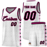 Custom White Side Blocks Sports Uniform Basketball Jersey | BuyFootballJersey
