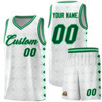 Custom White Side Blocks Sports Uniform Basketball Jersey | BuyFootballJersey