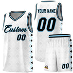 Custom White Side Blocks Sports Uniform Basketball Jersey | BuyFootballJersey