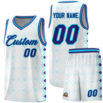 Custom White Side Blocks Sports Uniform Basketball Jersey | BuyFootballJersey