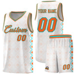 Custom White Side Blocks Sports Uniform Basketball Jersey | BuyFootballJersey