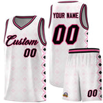 Custom White Side Blocks Sports Uniform Basketball Jersey | BuyFootballJersey