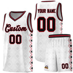 Custom White Side Blocks Sports Uniform Basketball Jersey | BuyFootballJersey