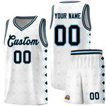 Custom White Side Blocks Sports Uniform Basketball Jersey | BuyFootballJersey