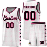 Custom White Side Blocks Sports Uniform Basketball Jersey | BuyFootballJersey