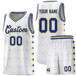 Custom White Side Blocks Sports Uniform Basketball Jersey | BuyFootballJersey
