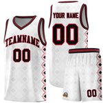 Custom White Side Blocks Sports Uniform Basketball Jersey | BuyFootballJersey