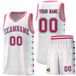 Custom White Side Blocks Sports Uniform Basketball Jersey | BuyFootballJersey