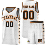 Custom White Side Blocks Sports Uniform Basketball Jersey | BuyFootballJersey