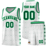 Custom White Side Blocks Sports Uniform Basketball Jersey | BuyFootballJersey