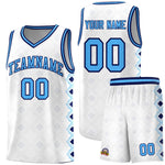Custom White Side Blocks Sports Uniform Basketball Jersey | BuyFootballJersey