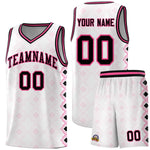 Custom White Side Blocks Sports Uniform Basketball Jersey | BuyFootballJersey