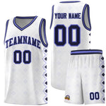 Custom White Side Blocks Sports Uniform Basketball Jersey | BuyFootballJersey