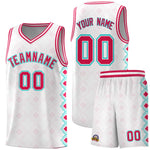Custom White Side Blocks Sports Uniform Basketball Jersey | BuyFootballJersey
