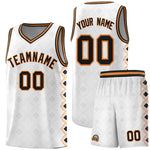 Custom White Side Blocks Sports Uniform Basketball Jersey | BuyFootballJersey