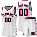 Custom White Side Blocks Sports Uniform Basketball Jersey | BuyFootballJersey