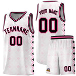 Custom White Side Blocks Sports Uniform Basketball Jersey | BuyFootballJersey