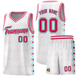 Custom White Side Blocks Sports Uniform Basketball Jersey | BuyFootballJersey