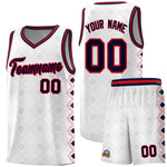 Custom White Side Blocks Sports Uniform Basketball Jersey | BuyFootballJersey