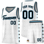 Custom White Side Blocks Sports Uniform Basketball Jersey | BuyFootballJersey