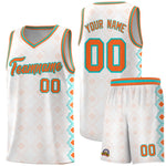 Custom White Side Blocks Sports Uniform Basketball Jersey | BuyFootballJersey