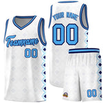 Custom White Side Blocks Sports Uniform Basketball Jersey | BuyFootballJersey