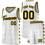 Custom White Side Blocks Sports Uniform Basketball Jersey | BuyFootballJersey