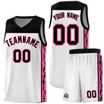 Custom White Side Pattern Sports Uniform Basketball Jersey | BuyFootballJersey