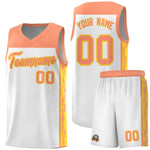 Custom White Side Pattern Sports Uniform Basketball Jersey | BuyFootballJersey