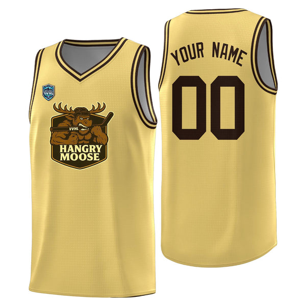 Custom VVHL Khaki S7-HANGRY-MOOSE Tops Basketball Jersey | BuyFootballJersey