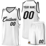 Custom White Arrow Graffiti Pattern Sports Uniform Basketball Jersey | BuyFootballJersey