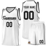 Custom White Arrow Graffiti Pattern Sports Uniform Basketball Jersey | BuyFootballJersey