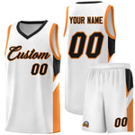Custom White Black Side Design Sets Sports Uniform Basketball Jersey | BuyFootballJersey