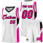 Custom White Black Side Design Sets Sports Uniform Basketball Jersey | BuyFootballJersey