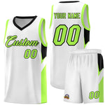 Custom White Black Side Design Sets Sports Uniform Basketball Jersey | BuyFootballJersey