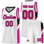 Custom White Black Side Design Sets Sports Uniform Basketball Jersey | BuyFootballJersey
