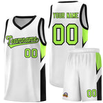 Custom White Black Side Design Sets Sports Uniform Basketball Jersey | BuyFootballJersey