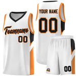 Custom White Black Side Design Sets Sports Uniform Basketball Jersey | BuyFootballJersey