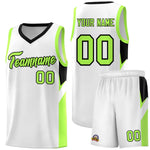Custom White Black Side Design Sets Sports Uniform Basketball Jersey | BuyFootballJersey