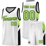 Custom White Black Side Design Sets Sports Uniform Basketball Jersey | BuyFootballJersey