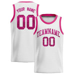 Custom White Sequined Tops Athletic Basketball Jersey | BuyFootballJersey