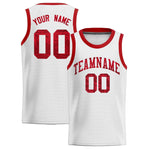 Custom White Sequined Tops Athletic Basketball Jersey | BuyFootballJersey